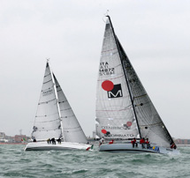 "La Duecento" al via
altura in Adriatico